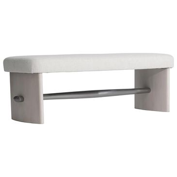 Bernhardt Sereno Bedroom Bench in Light Grey, , large