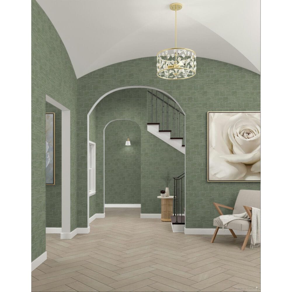 Dal-Tile Artcrafted Aloe 4" x 4" Ceramic Tile, , large