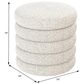 Golden Wave Furniture Zuri 19" Ottoman with Storage and Tray in Soothe Fog, , large