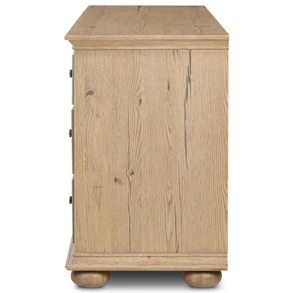Four Hands Geoffrey 8-Drawer Dresser in Worn Oak, , large