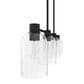 Hunter Lochmeade 4-Light Linear Chandelier in Noble Bronze, , large