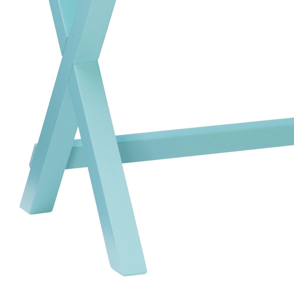 Linon Home Decor Peggy Writing Desk in Baby Blue, , large