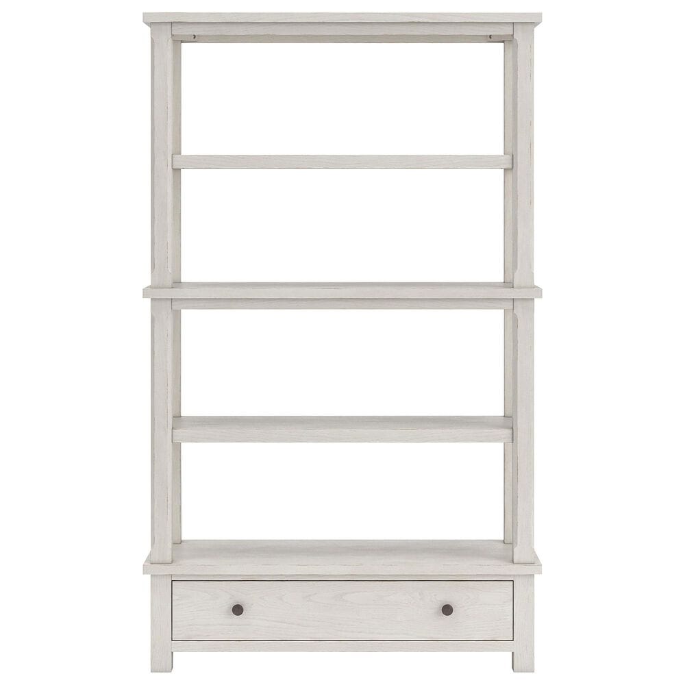 Ashley Robbinsdale 3-Piece L-Shape Desk and Bookcase Set in Antique White, , large