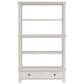 Ashley Robbinsdale 3-Piece L-Shape Desk and Bookcase Set in Antique White, , large