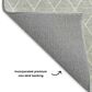 Dalyn Rug Company The Reserve TR15 Silver 9" x 12" Indoor/Outdoor Area Rug, , large