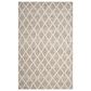Safavieh Natura NAT711A 5" x 8" Ivory and Stone Area Rug, , large