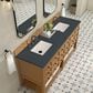 James Martin Vanities Malibu 72" Double Bathroom Vanity in Amber Birch with 3 cm Charcoal Soapstone Quartz Top and Rectangular Sinks, , large
