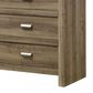 Crown Mark Valor 6-Drawer Dresser and Mirror in Light Brown, , large