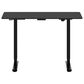 Furniture of America Villalobos Adjustable Office Desk in Black, , large