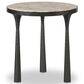 Four Hands Billings End Table in Fossil Marble, , large