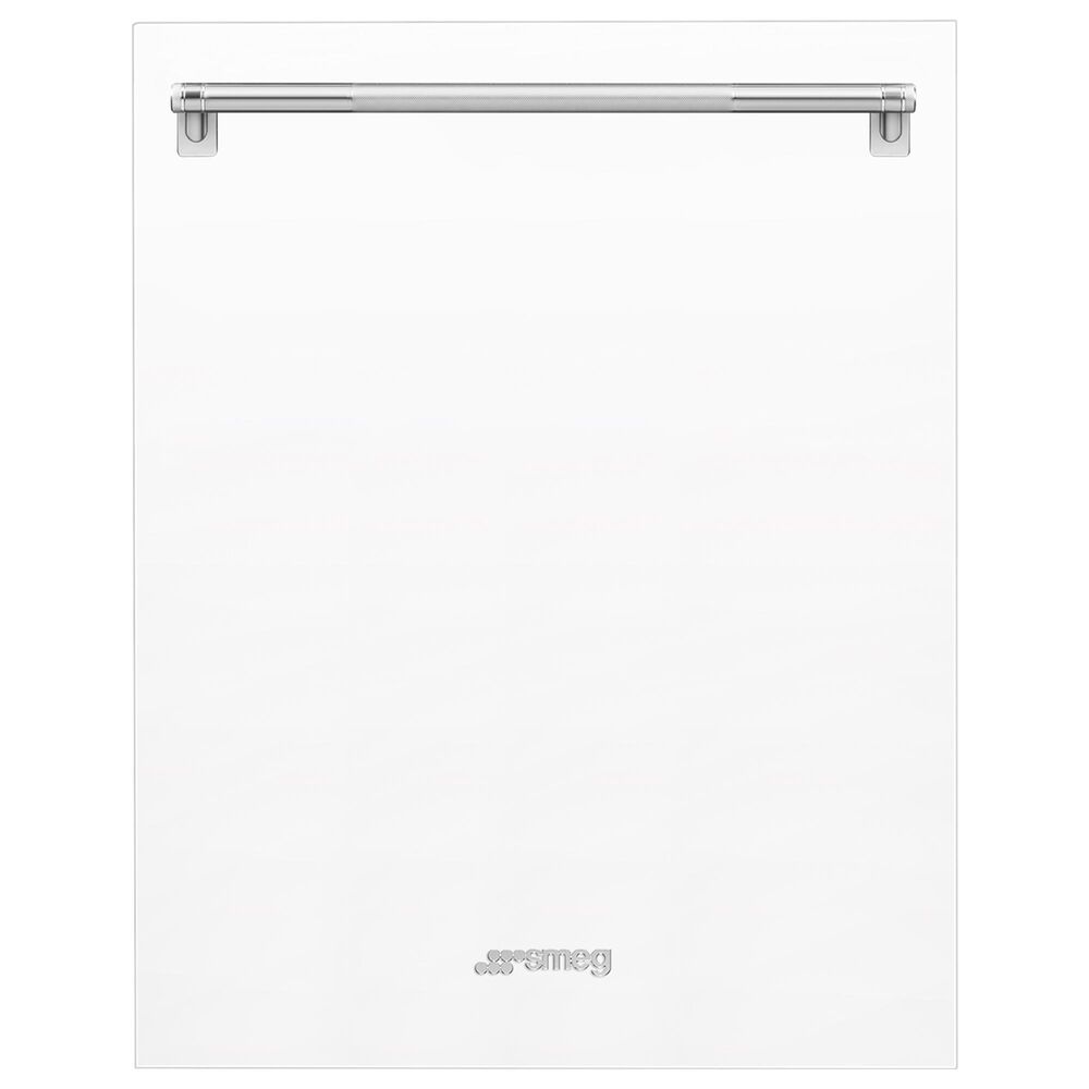 SMEG 30" Dishwasher Panel Kit with Handle in Matte White, , large