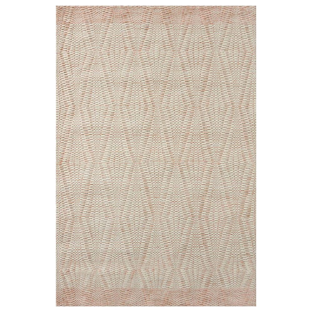 Loloi Kenzie 3"6" x 5"6" Ivory and Blush Area Rug, , large