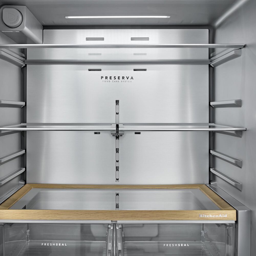 KitchenAid 30.52 Cu. Ft. French Door Refrigerator in Stainless Steel with PrintShield, , large