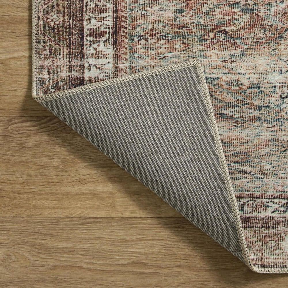 Chris Loves Julia x Loloi Jules 3&#39;6&quot; x 5&#39;6&quot; Ink and Terracotta Area Rug, , large