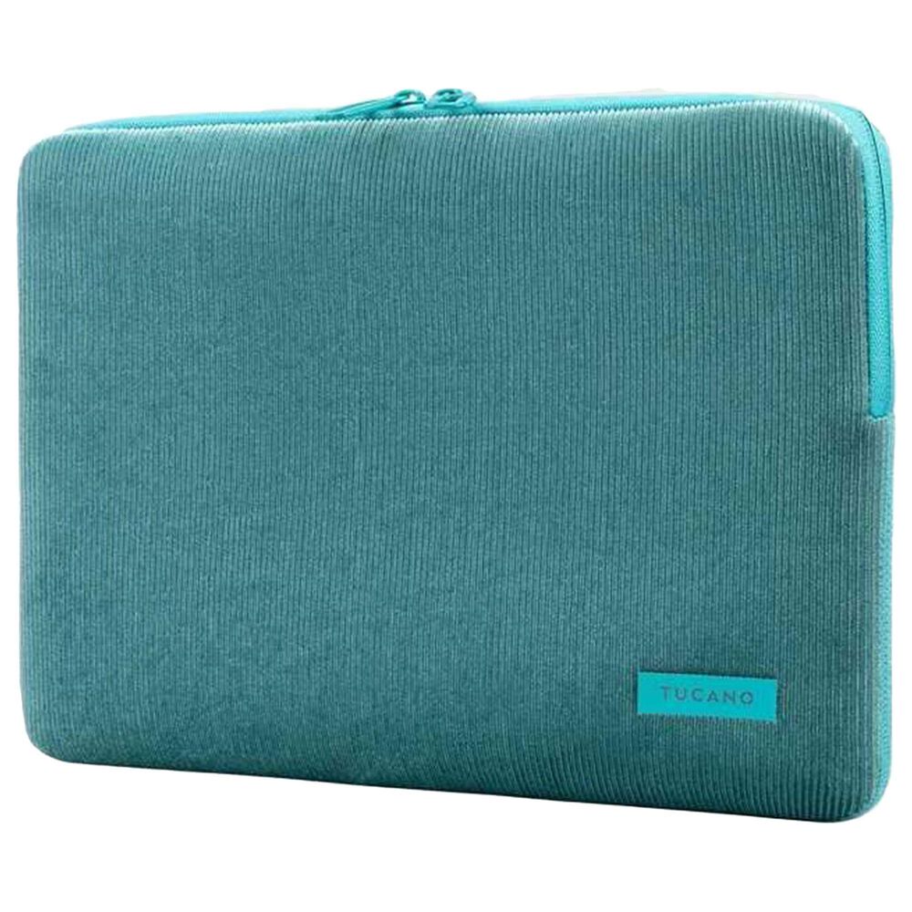 Tucano 14&quot; Velluto Neoprene Sleeve in Petrol Blue, , large