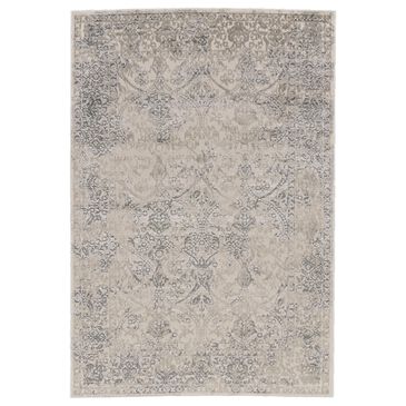 Feizy Rugs Prasad Oriental 5" x 8" Light Gray Area Rug, , large