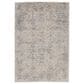 Feizy Prasad Oriental 5" x 8" Light Gray Area Rug, , large