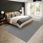 Dalyn Rug Company Hinton 10" x 14" Black Indoor/Outdoor Area Rug, , large
