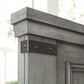 Ashley Russelyn 5-Piece King Storage Bedroom Set in Gray, , large