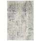 Nourison Rustic Textures RUS05 3"11" x 5"11" Beige and Grey Area Rug, , large