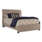 The Monday Company Napleton Queen Upholstered Panel Bed in Natural, , large