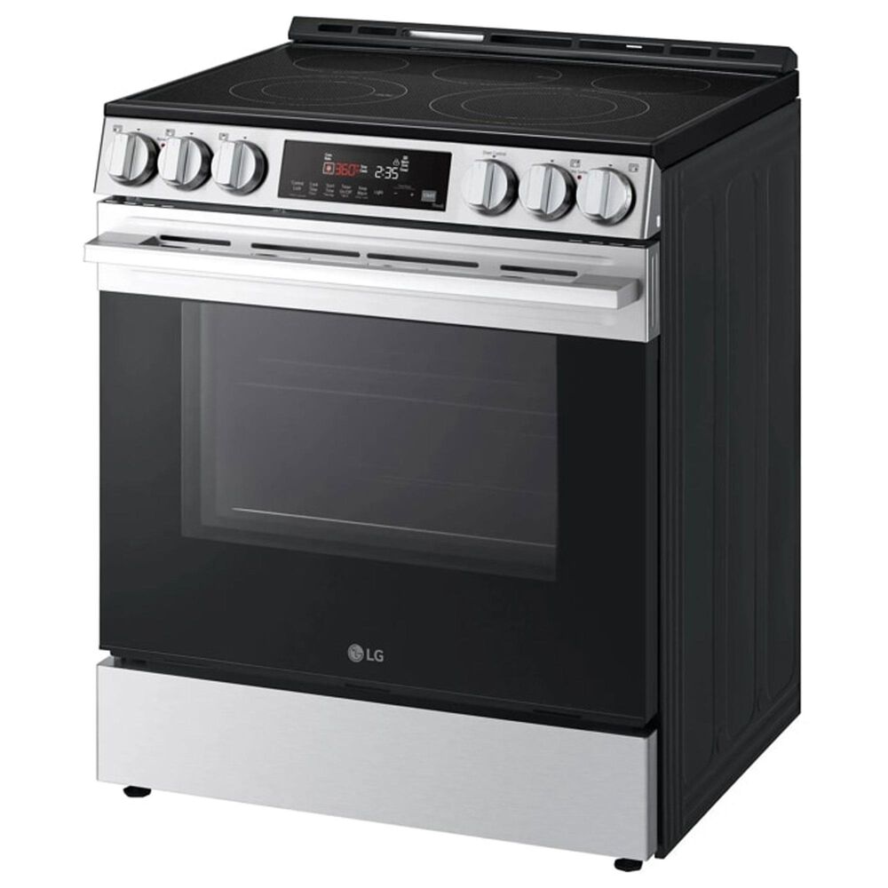 LG 6.3 Cu. Ft. Smart Electric Slide-in Range with Air Fry and EasyClean in PrintProof Stainless Steel, , large