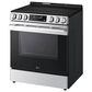 LG 6.3 Cu. Ft. Smart Electric Slide-in Range with Air Fry and EasyClean in PrintProof Stainless Steel, , large