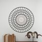 Maple and Jade 32" x 32" Farmhouse Wall Decor in Black and White, , large