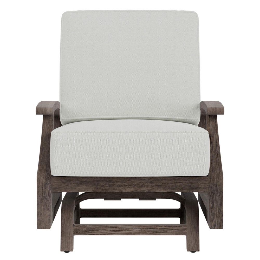 Lloyd Flanders Frontier Outdoor Spring Rocker Lounge Chair in Bright Side Fog, , large