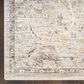 Nourison Antique Fusion Light Grey 8" x 10" Area Rug, , large