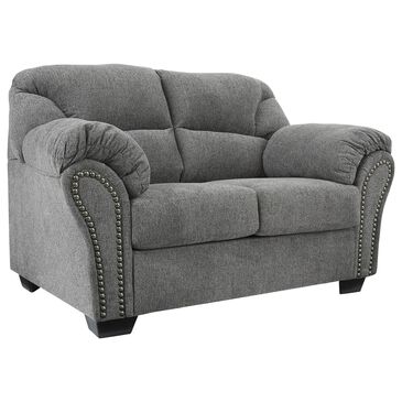 Ashley Allmaxx Loveseat in Pewter, , large