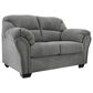 Ashley Allmaxx Loveseat in Pewter, , large