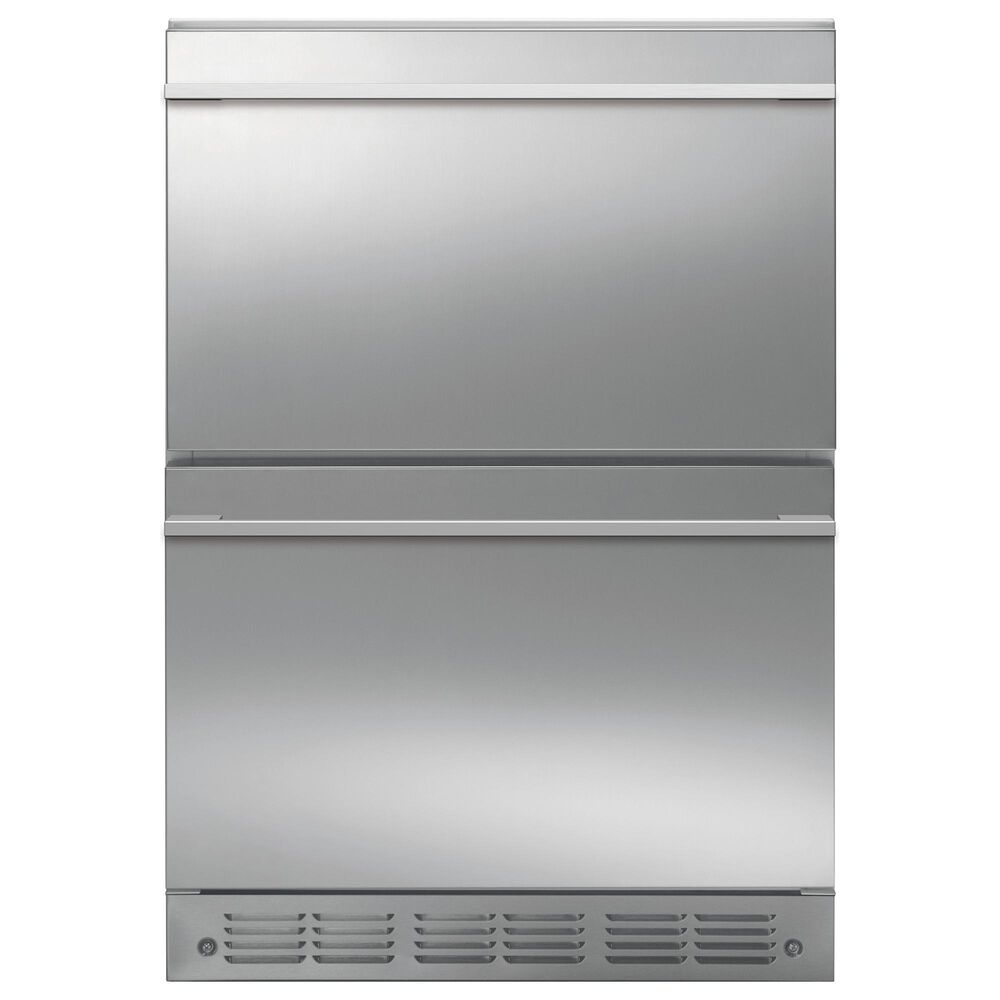 Monogram 24&quot; Built-In Counter Depth Double-Drawer Refrigerator in Stainless Steel, , large