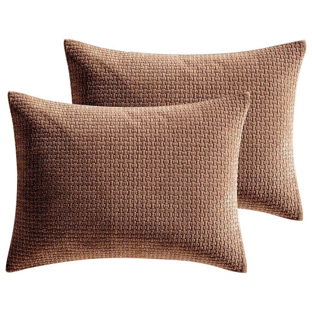 Hallmart Collectibles Judith 3-Piece King Coverlet Set in Whiskey, , large