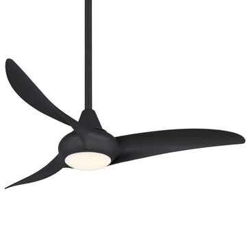 Minka-Aire Light Wave 44" Ceiling Fan with LED Light in Coal, , large