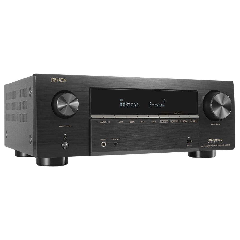 Denon 95W 7.2 Channels AV Receiver in Black, , large