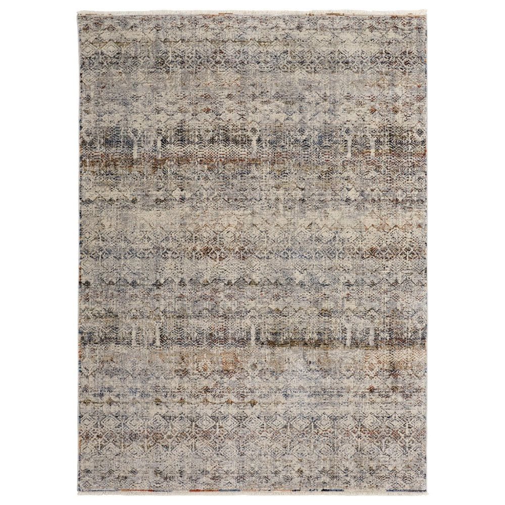 Feizy Kaia 3" x 5" Gray Area Rug, , large