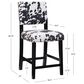 Linon Home Decor Corey Counter Stool in Black, , large