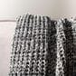 Safavieh Tensley 50" x 60" Throw in Black and Natural, , large