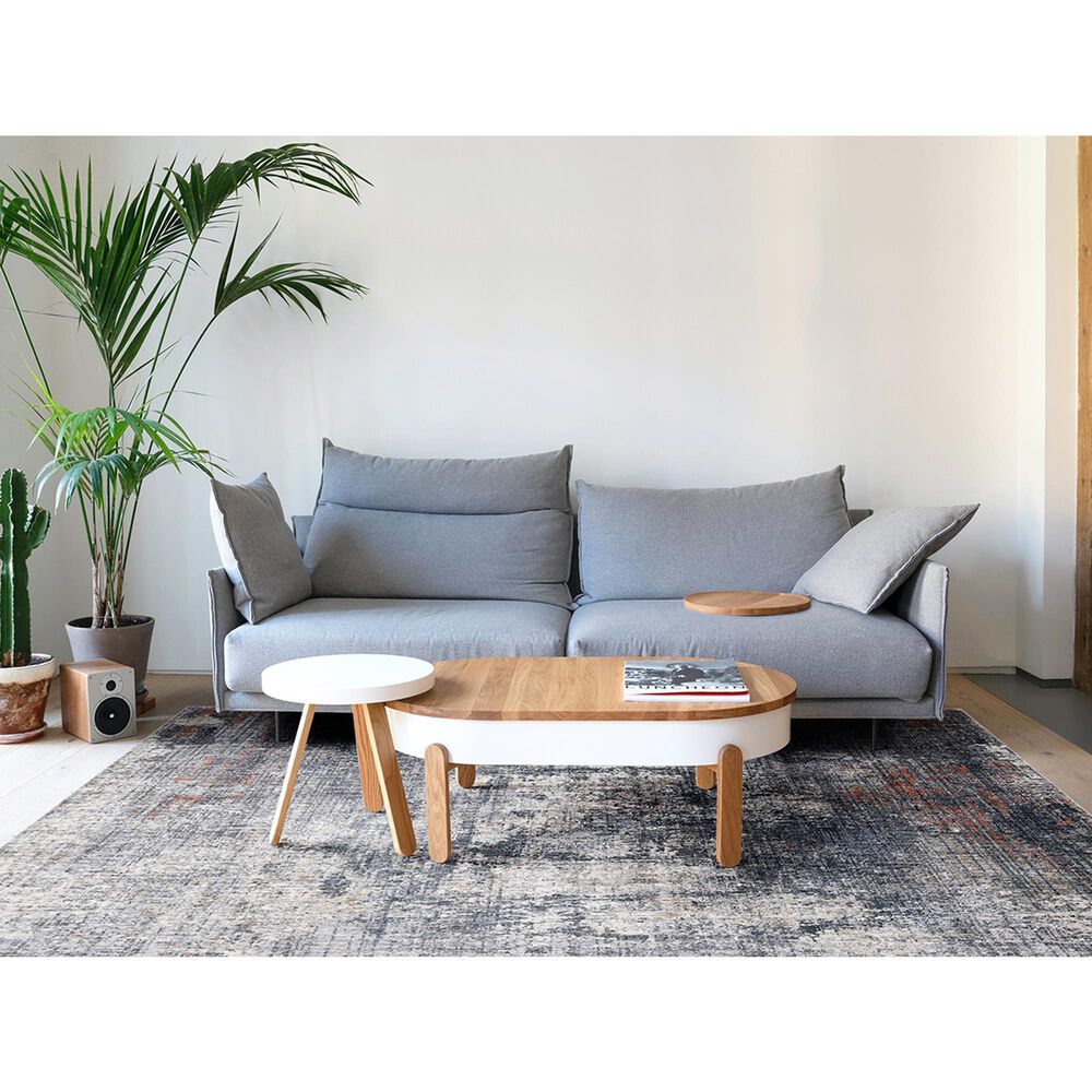 Amer Rugs Vermont VRM-1 9&#39;2&quot; x 13&#39;1&quot; Gray Area Rug, , large