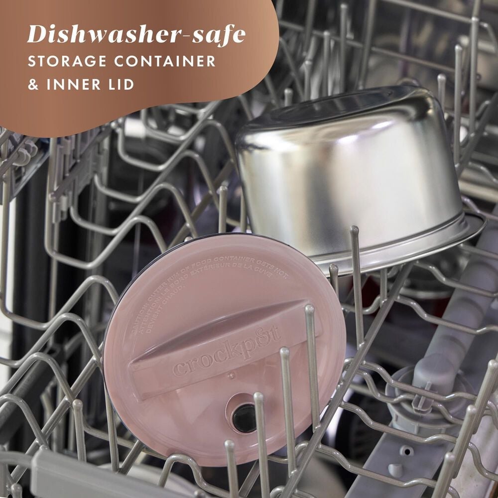 Crock-Pot 20 Oz. Lunch Crock Food Warmer in Sphinx Pink, , large