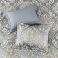 J. Queen New York Lorenzo 3-Piece King/California King Comforter Set in Blue and Cream, , large