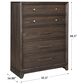 Signature Design by Ashley Brueban 5 Drawer Chest in Chestnut Brown, , large