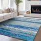 Dalyn Rug Company Trevi TV8 5" x 7"6" Blue Area Rug, , large