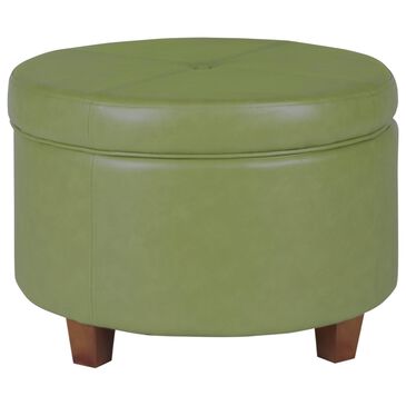 Kinfine Large Storage Ottoman in Green, , large