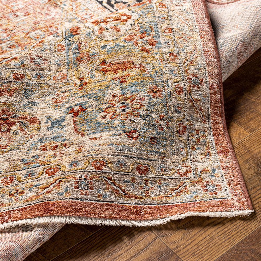 Surya Aspendos 10&#39; x 13&#39;11&quot; Black, Burgundy, Burnt Orange, Charcoal, Cream, Dark Blue, Denim, Dusty Pink, Light Gray and Must Area Rug, , large