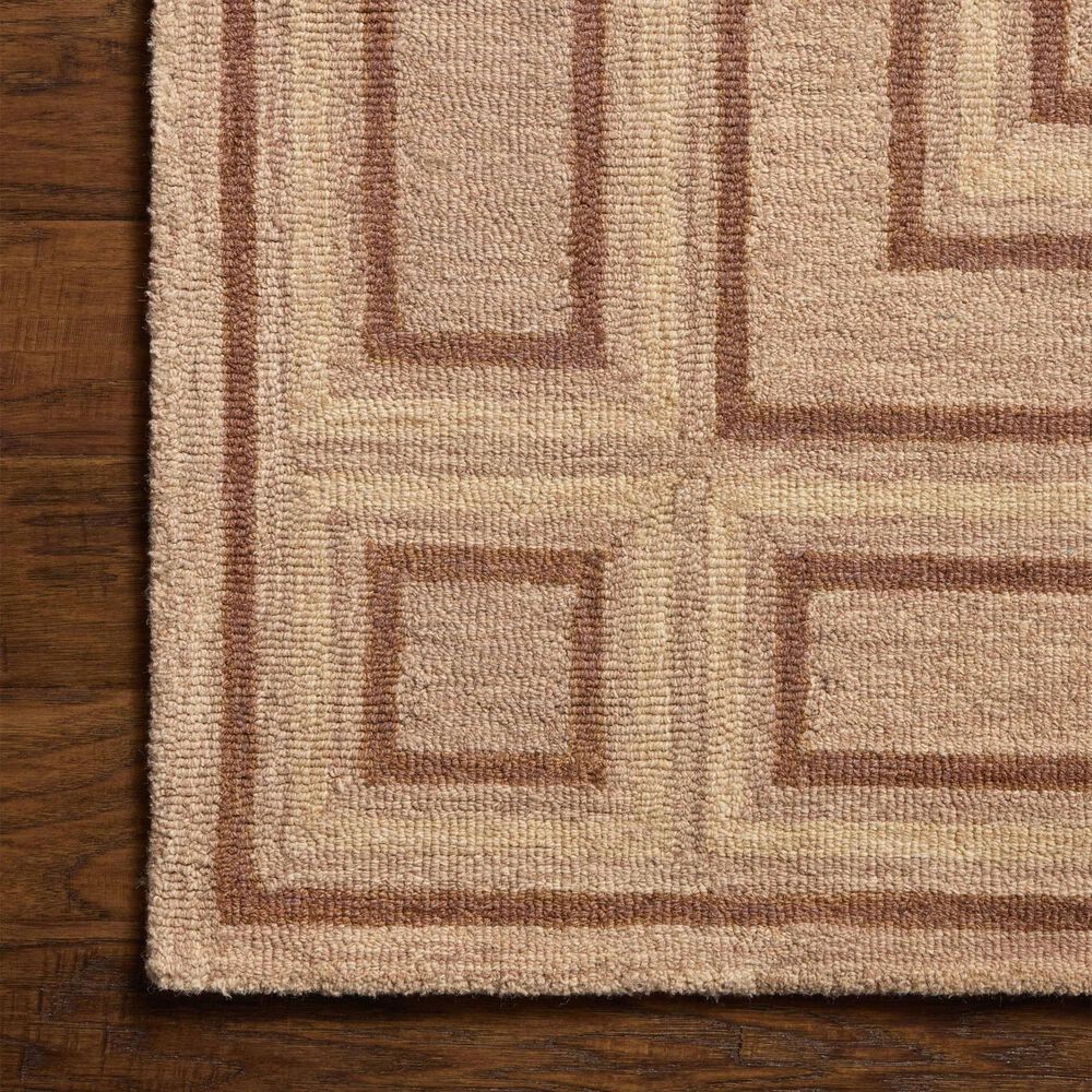 Chris Loves Julia x Loloi Alfie Blush and Rose 8'6" x 11'6" Area Rug, , large