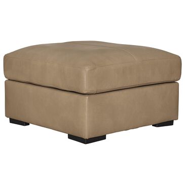 Ashley Bandon Oversized Accent Ottoman in Toffee, , large