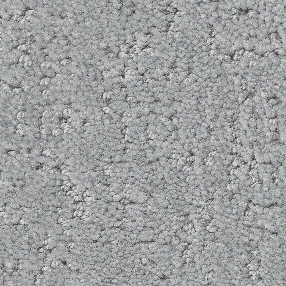 Shaw Canvas Comfort Blue Carpet in Polished Silver, , large