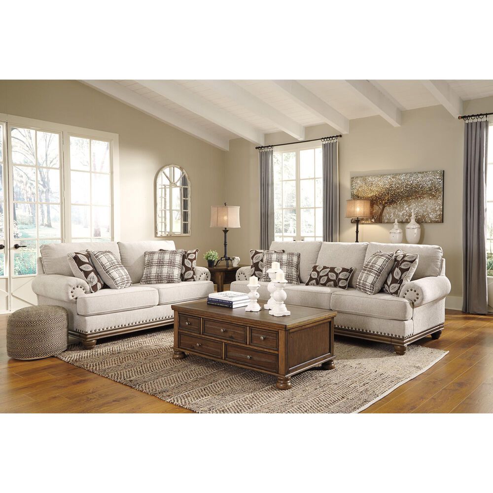 Ashley Harleson Stationary Sofa in Wheat, , large